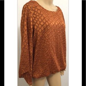 Alfani blouse women’s Sz Large pullover
